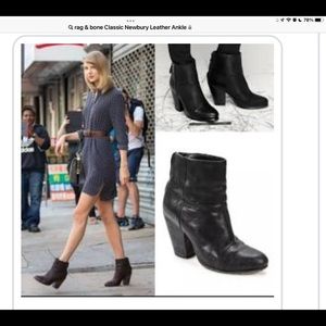 rag & bone Classic Newbury Leather Ankle